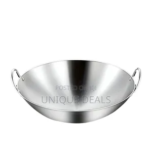 Stainless Steel Wok Pan Stir Fry Pan
