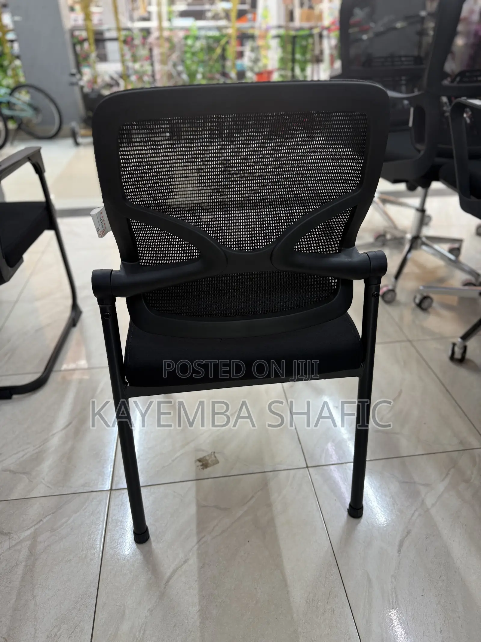 Ergonomic Mesh Folding Office Training Visitor Chair