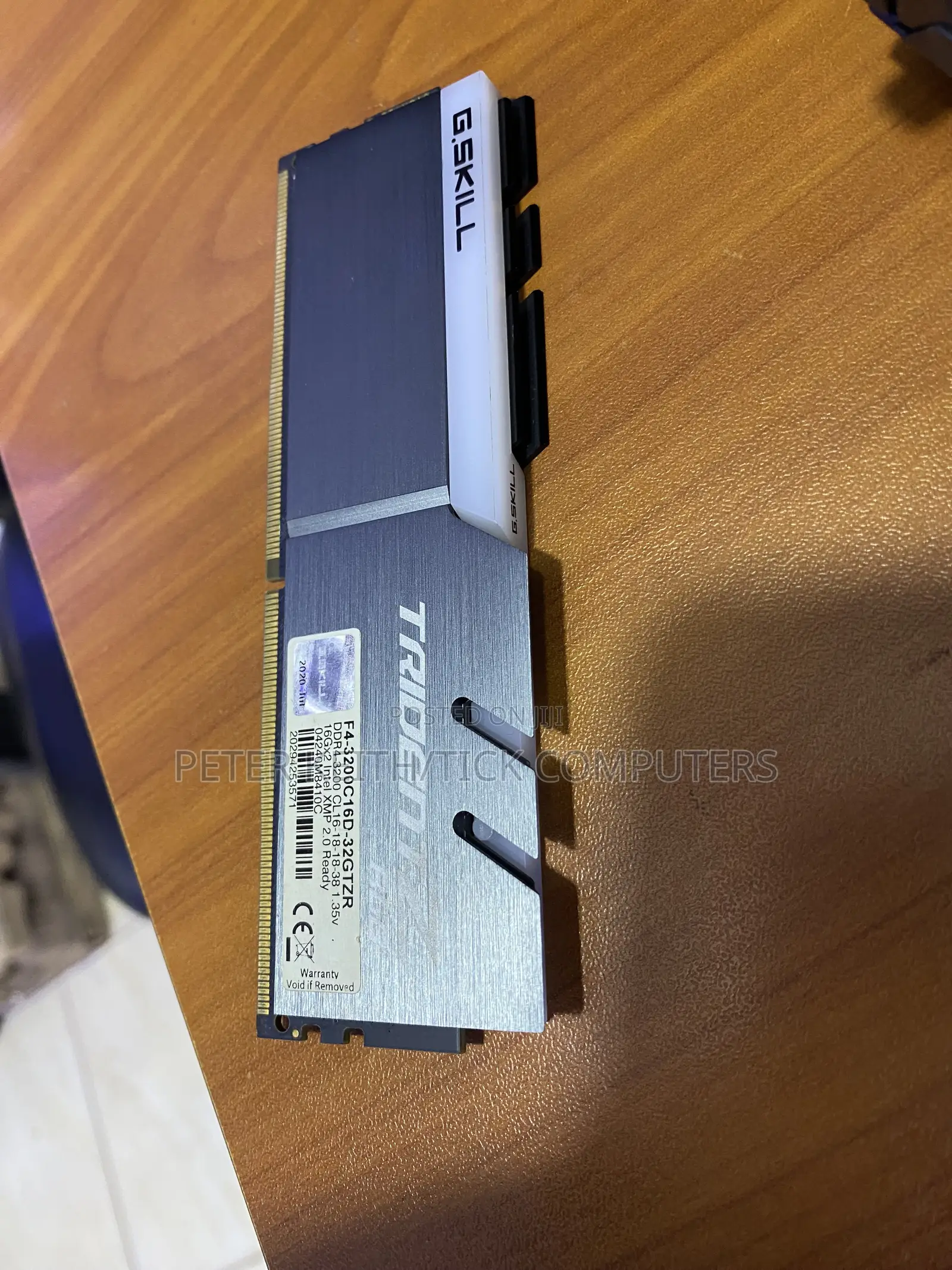 16gb Ddr4 G.Skill Trident Z RGB Ram Module for Gaming and High End Use