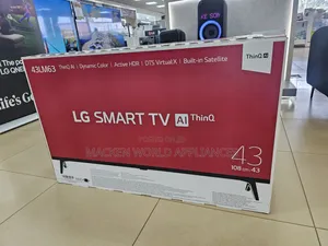 Lg 43 Inch Smart Tv 43lm6370pva; Full Hd, Active Hdr, Dolby Audiotm,