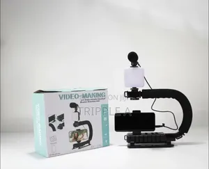 U/ C Shape Portable Handheld Bracelet Stabilizer Video Kit