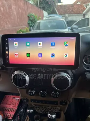 12.3 Inches Android Radio for Jeep Wrangler 2016 Available