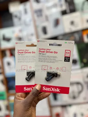 64gb Sandisk Ultra Dual Drive Go Flash Drive Usb Type-C and Type-A