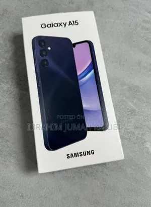 New Samsung Galaxy A15 256 GB Black