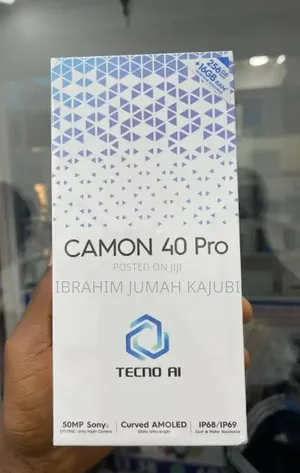 New Tecno Camon 40 Pro 4G 256 GB Blue