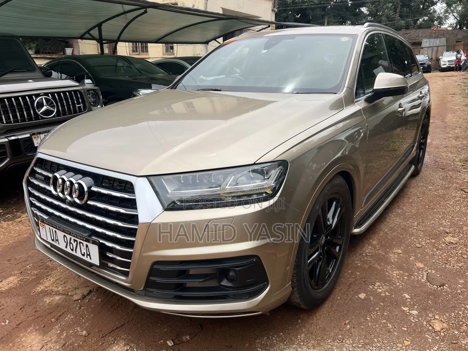 Audi Q7 2017 Gold