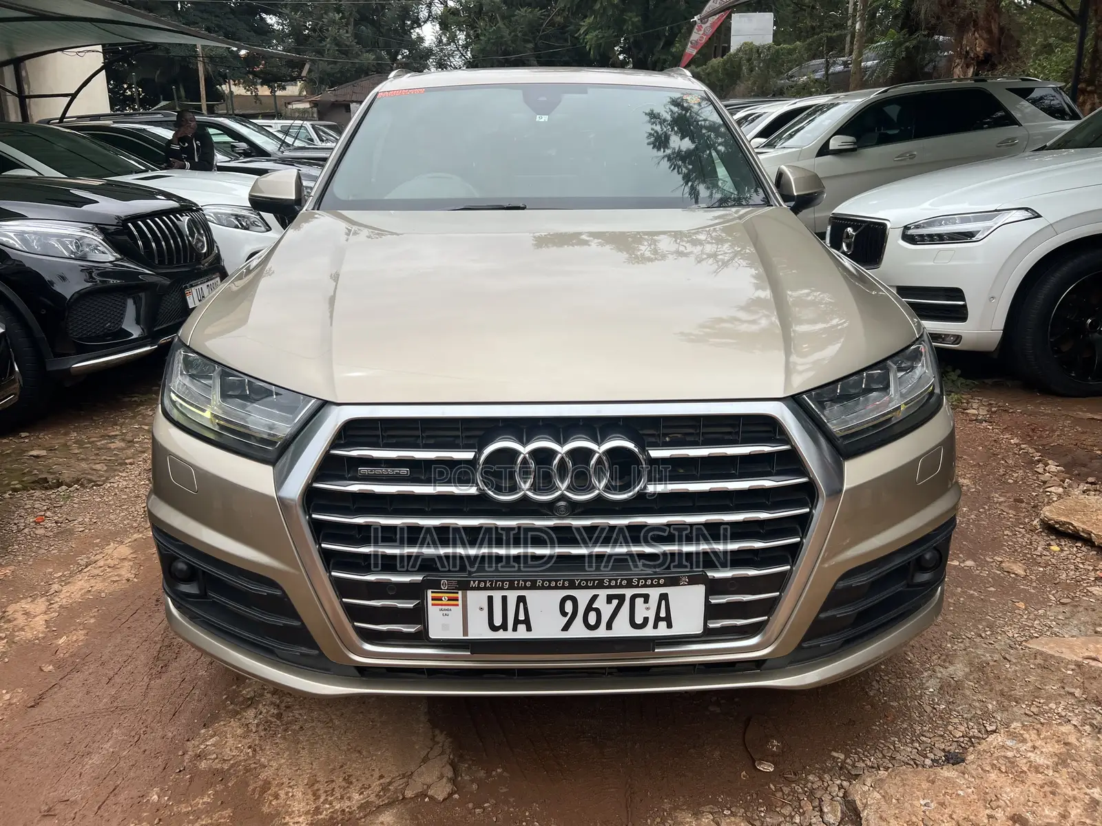 Audi Q7 2017 Gold
