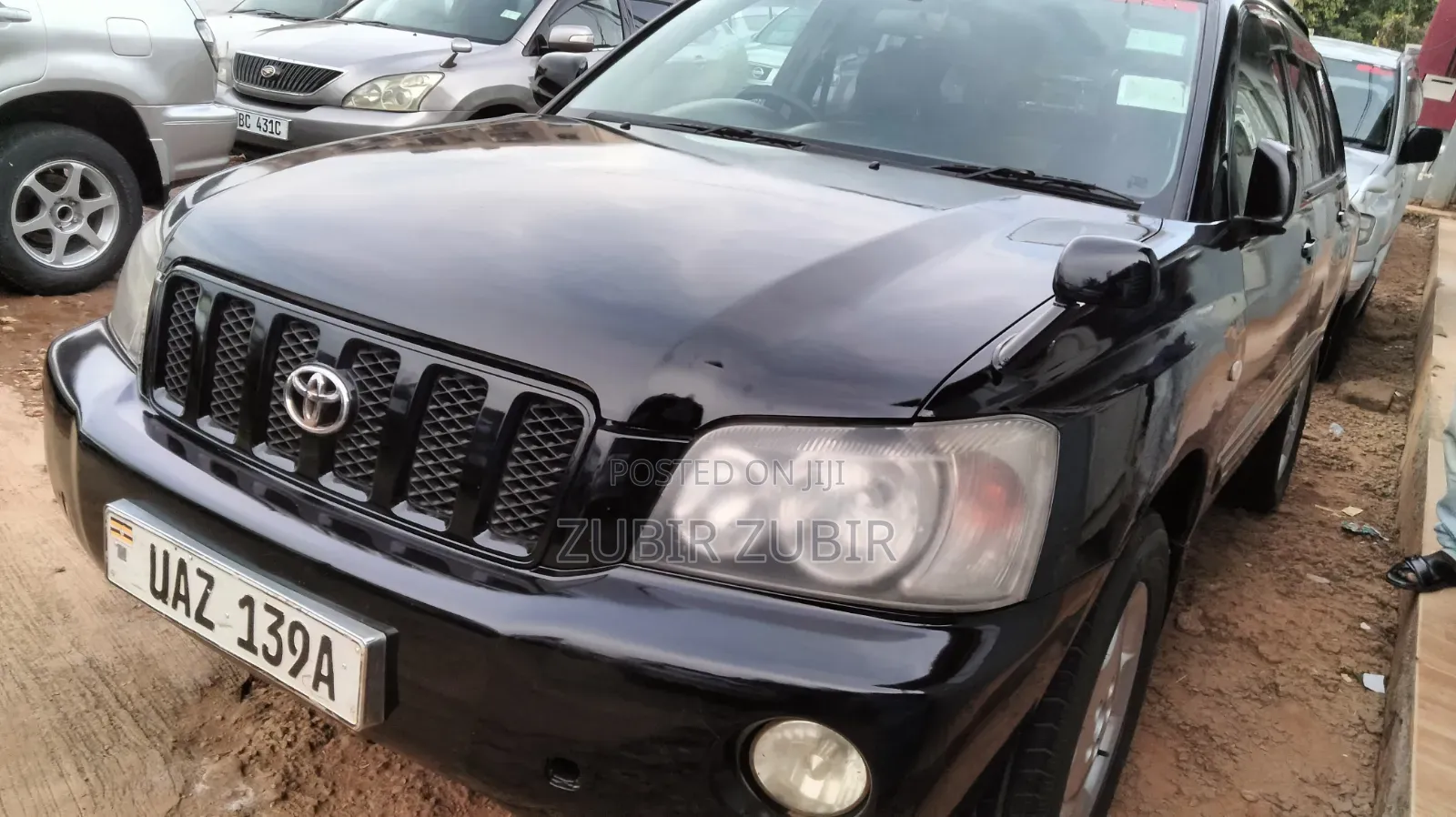 Toyota Kluger 2005 Black