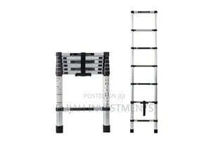 3.2-Meter (Approx. 10.5 Ft) Aluminum Telescopic Extension Ladder