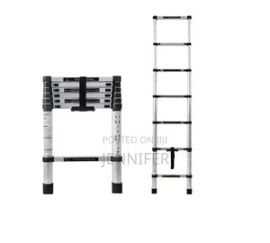 3.2-Meter (Approx. 10.5 Ft) Aluminum Telescopic Extension Ladder