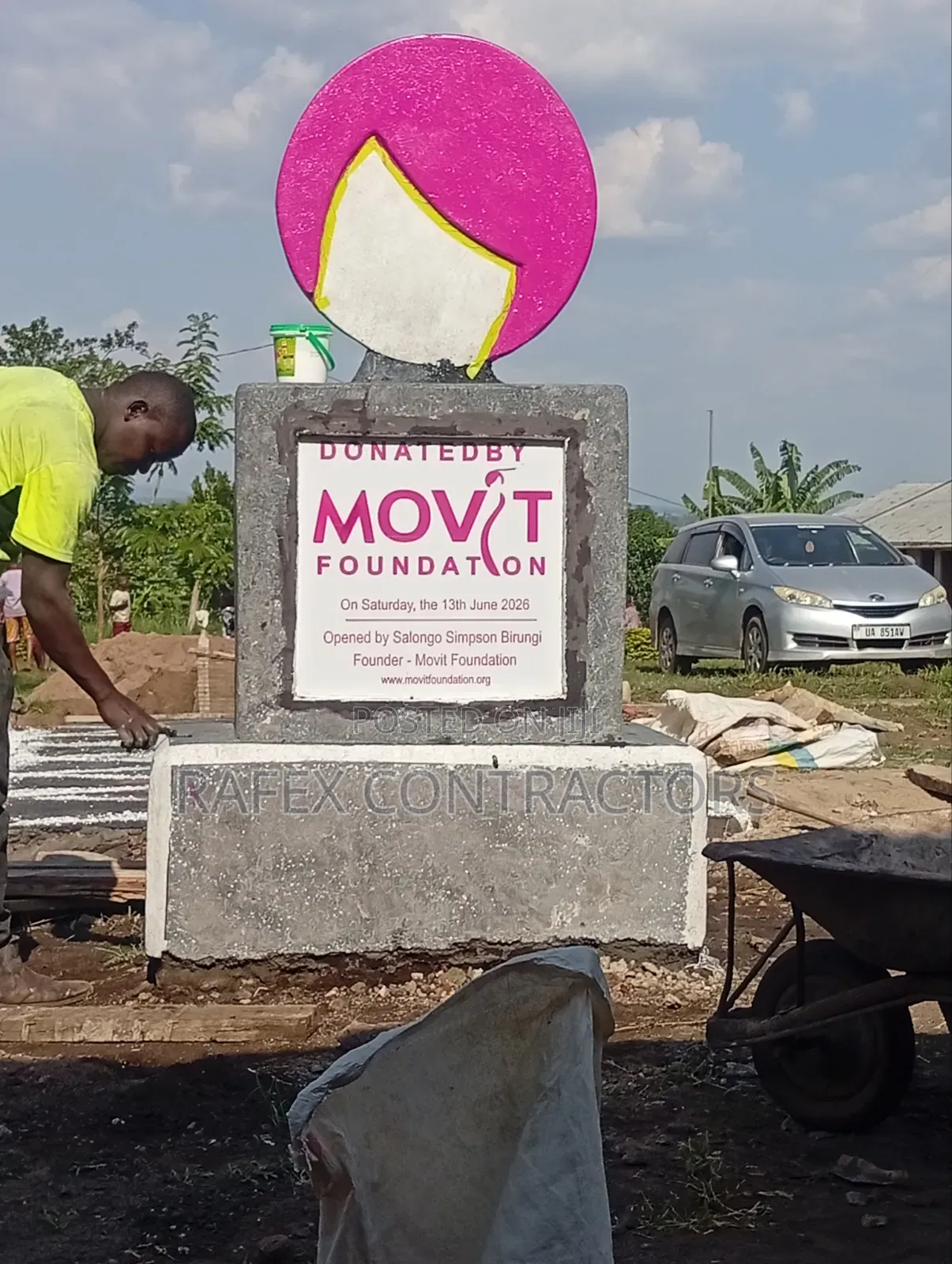 Concrete Monument