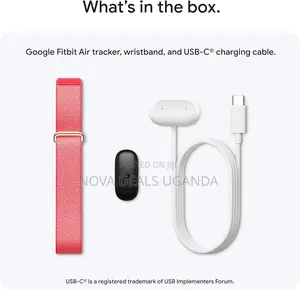 Google Fitbit Air-Screenless Activity Tracker With Fitness, Heart Rate