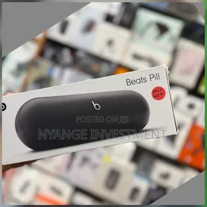 Beats Pill Portable Bluetooth Speaker in Matte Black.