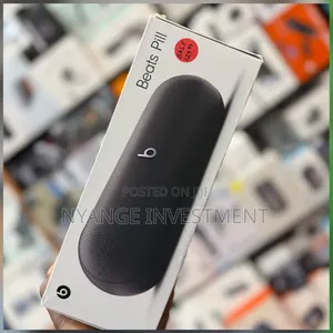 Beats Pill Portable Bluetooth Speaker in Matte Black.
