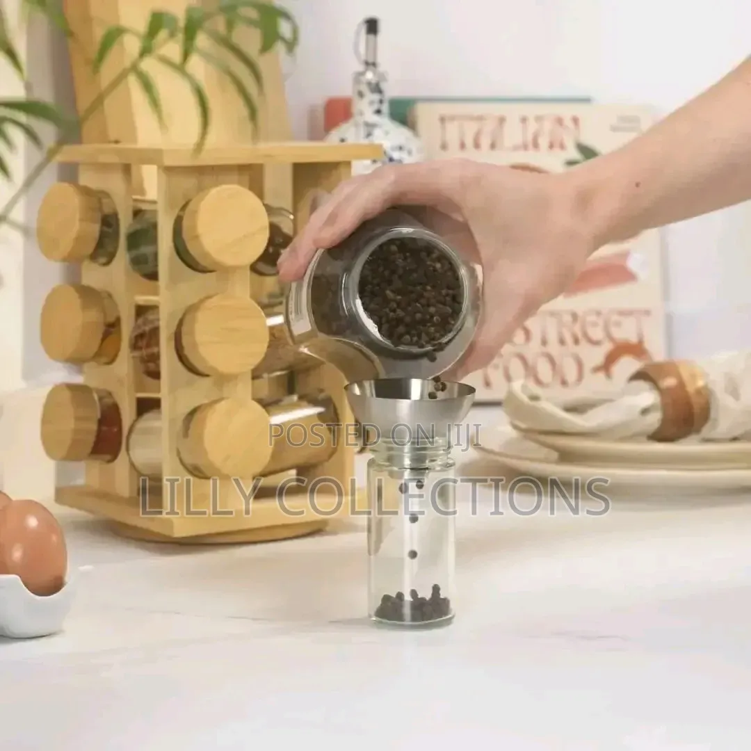12 Piece Rotating Spice Rack