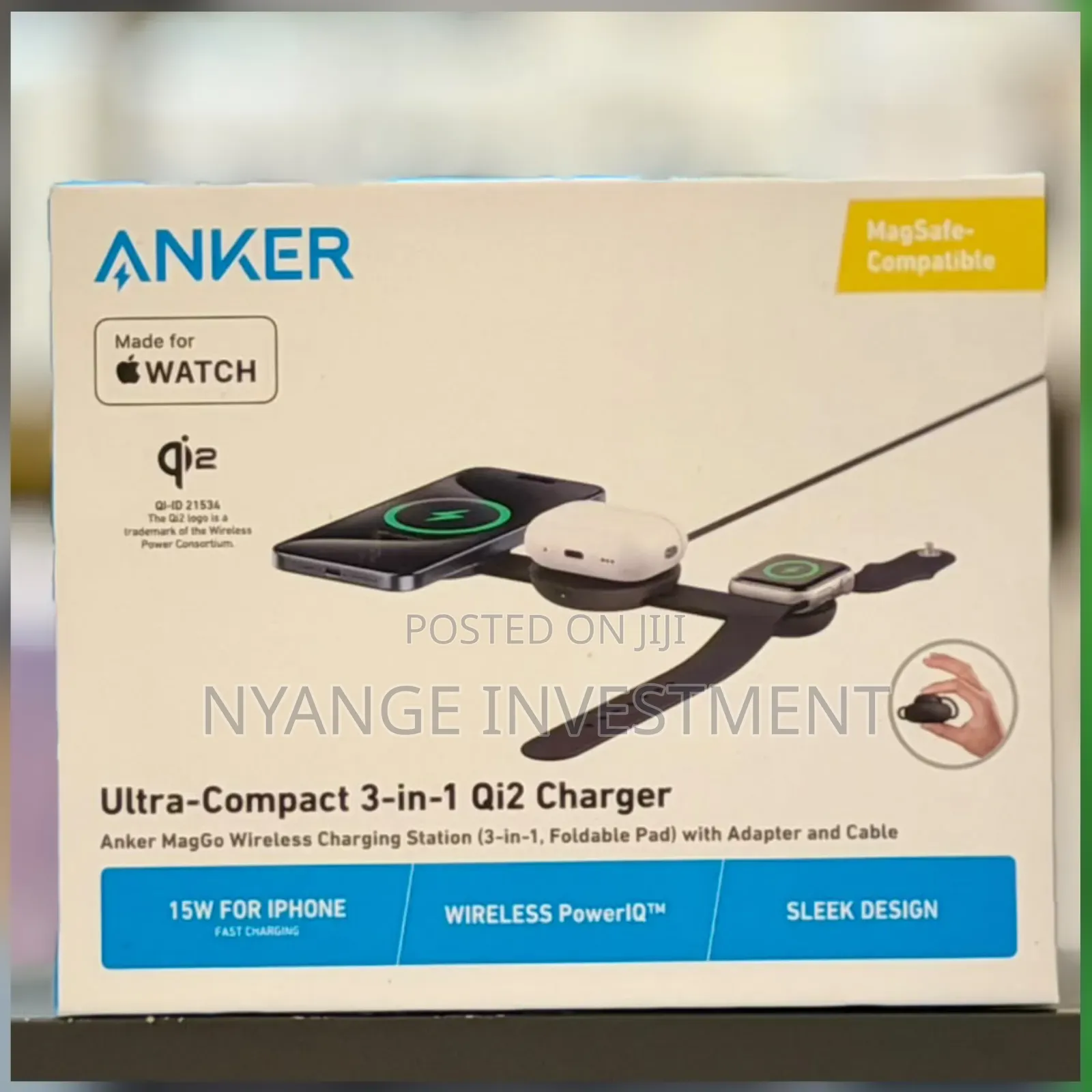 Anker Maggo Wireless Charging Station.