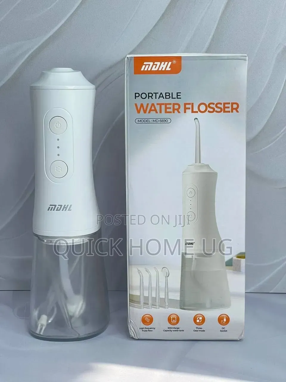 MDHL Portable Water Flosser, Dental Water Jet