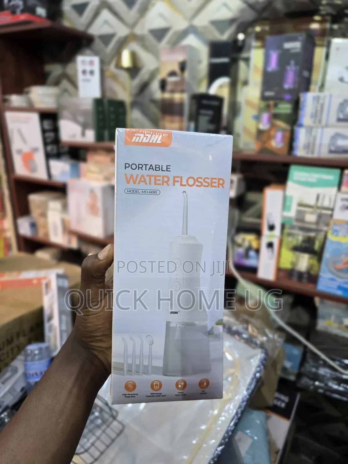 MDHL Portable Water Flosser, Dental Water Jet