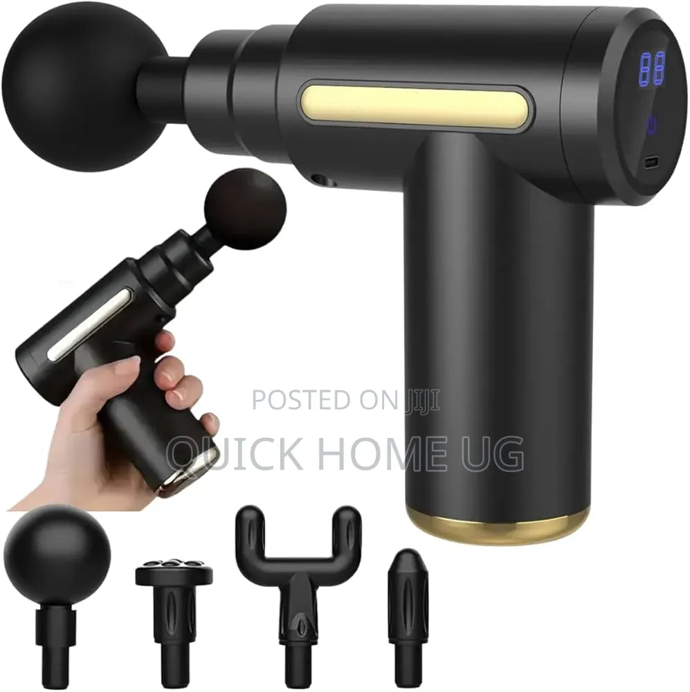 Rechargeable Mini Massage Gun, 4in1 Massage Gun