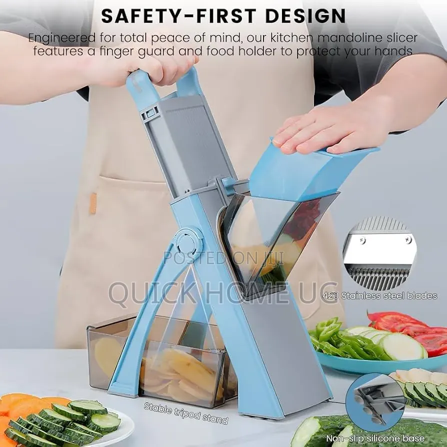 Multipurpose Vegetable Chopper, Adjustable Vegetable Chopper