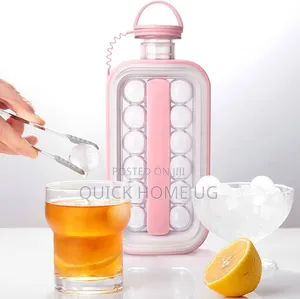 Ice Ball Maker Bottle,Ice Cube Bottle With Lid Cover