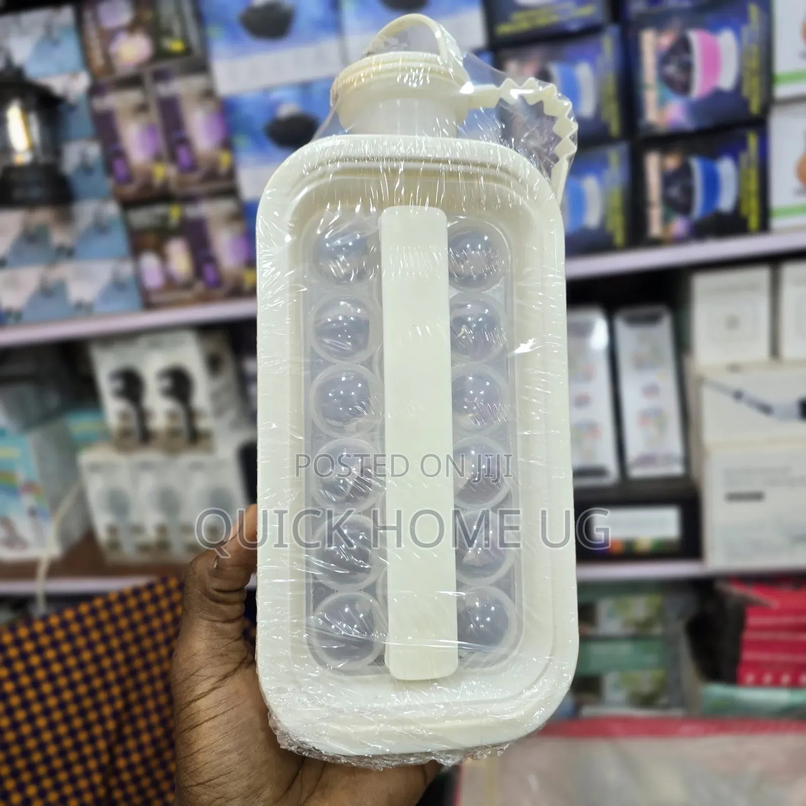 Ice Ball Maker Bottle,Ice Cube Bottle With Lid Cover