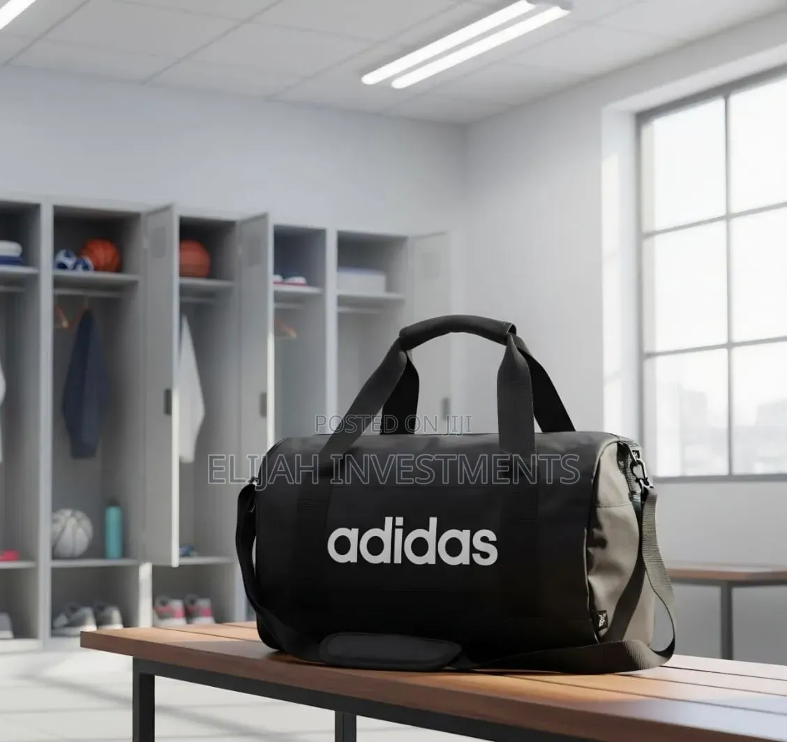 Black Adidas Duffel Bag