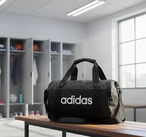 Black Adidas Duffel Bag