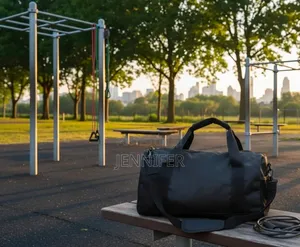 Black Adidas Duffel Bag