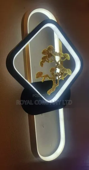 Led Wall Lamp Tree Design