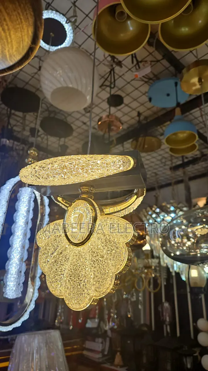 Generic Luxury Gold Crystal Light
