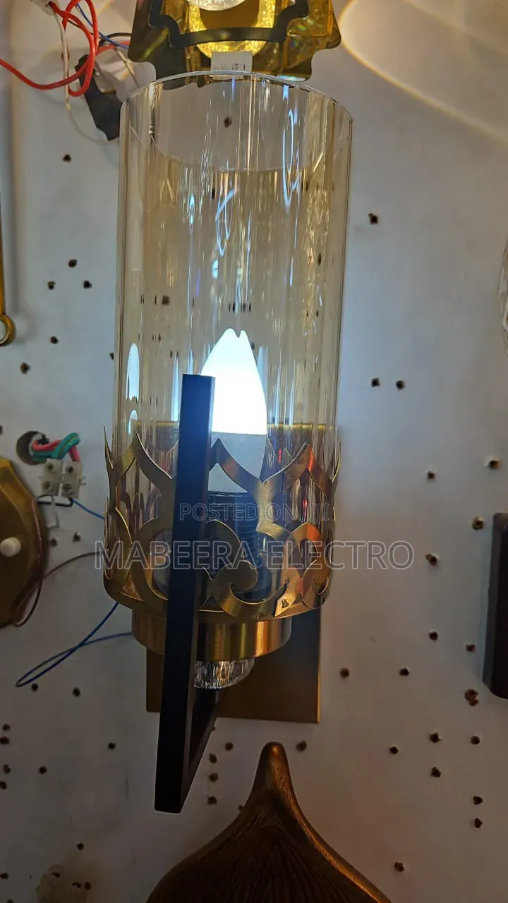 Antique Brass Wall Lamp