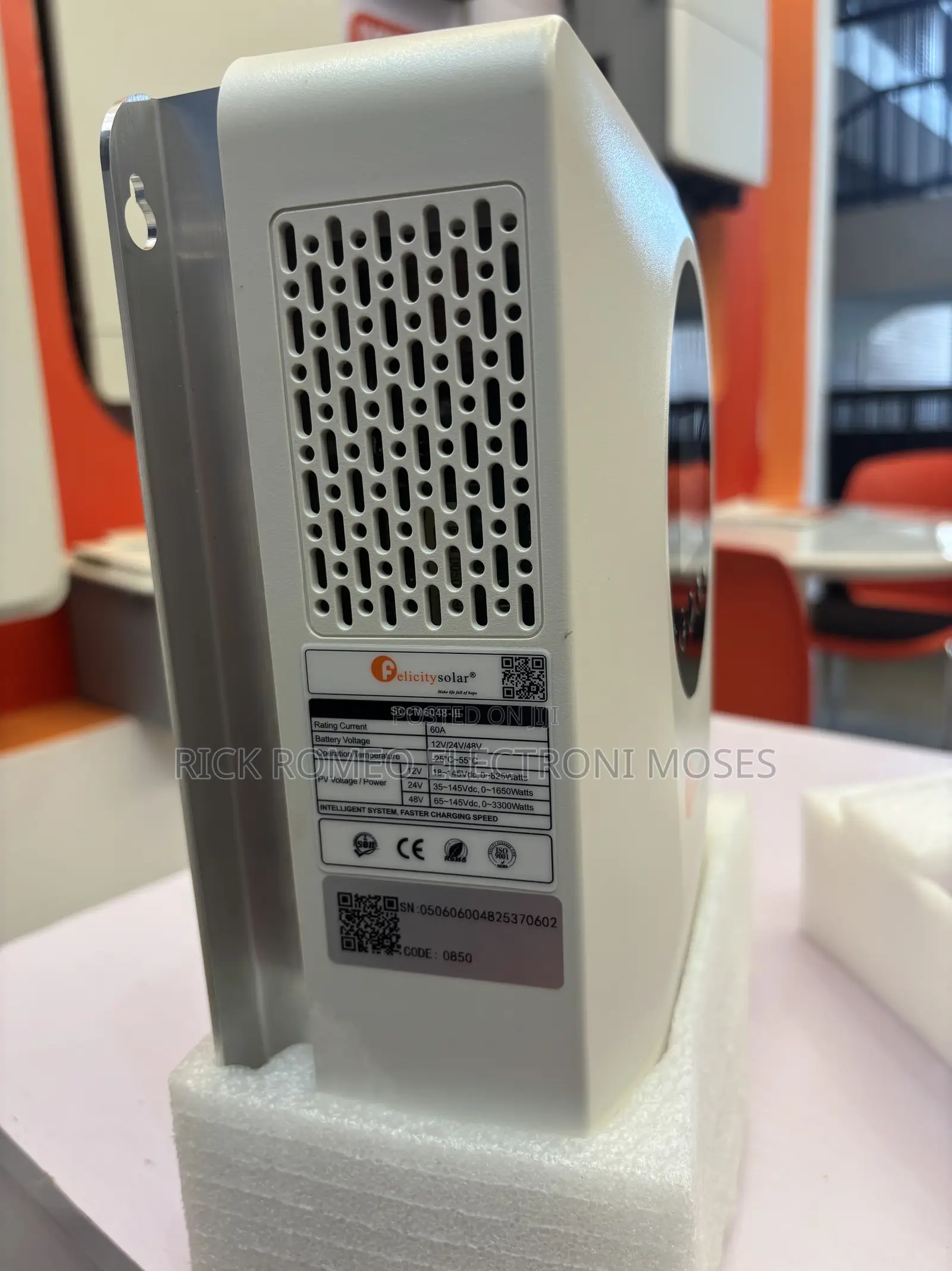 60a MPPT Controller Felicity Brand