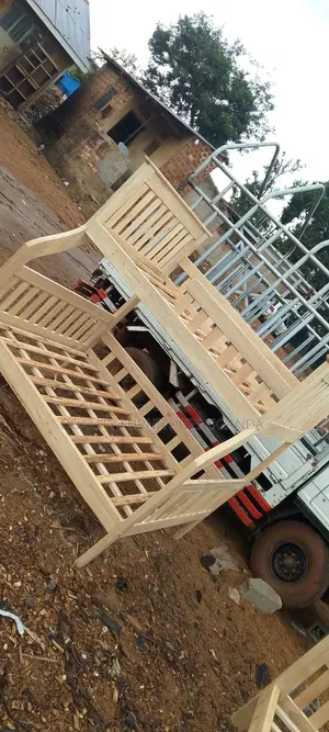 Extra Large Wooden Decker Bed