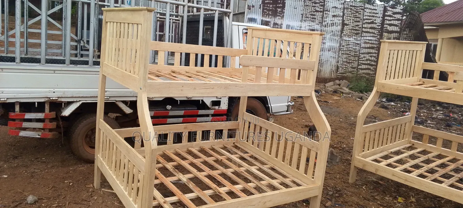 Comfort Wooden Decker Bed