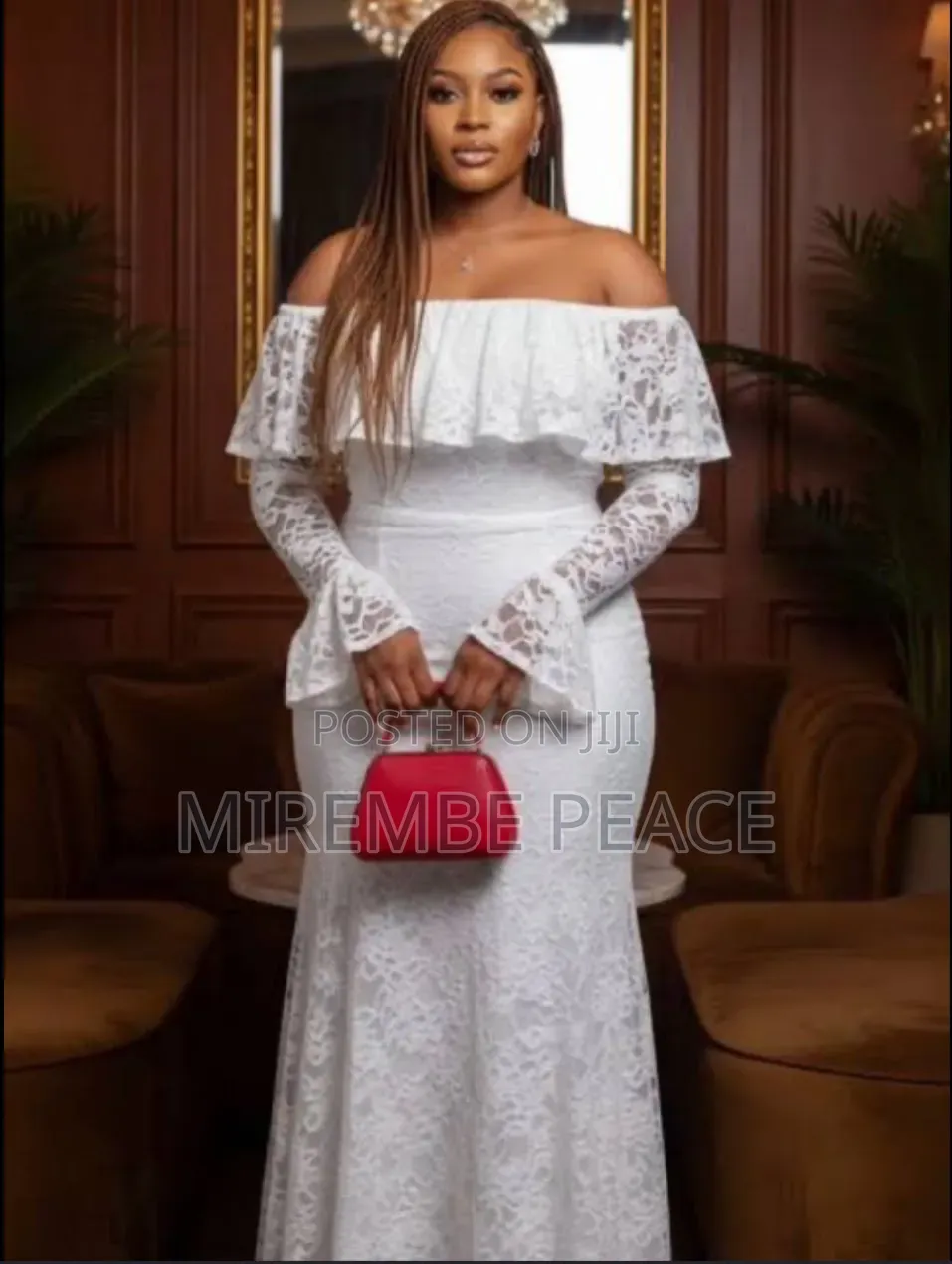 Off Shoulder Mesh Dresses