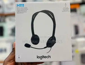 Logitech H111 Duo Headset /Logitech Wired Headphones