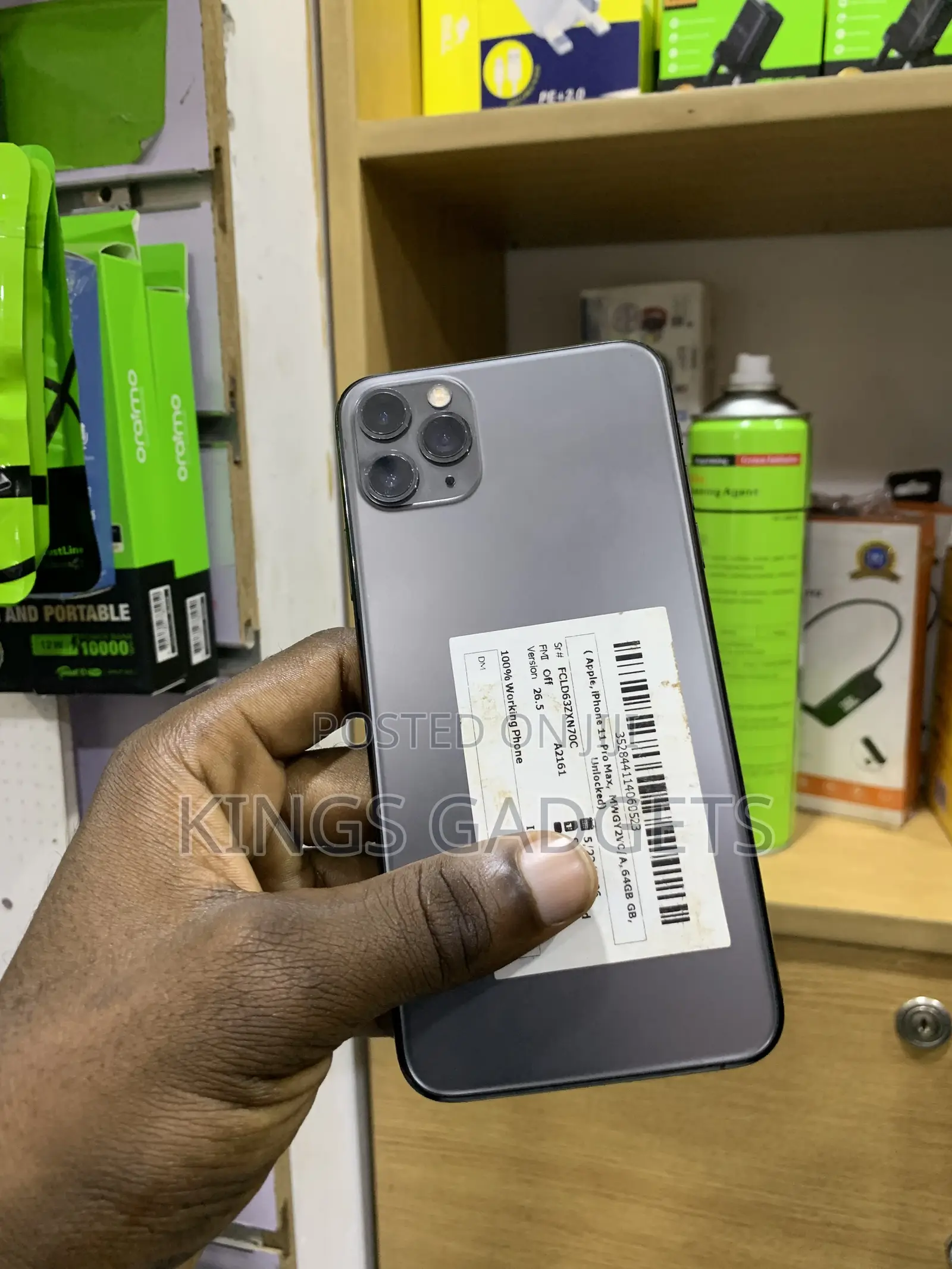 Apple iPhone 11 Pro Max 64 GB Black