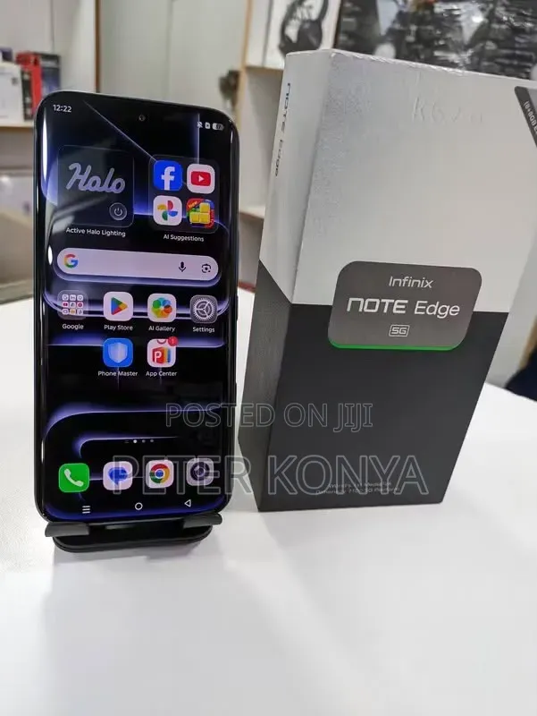 New Infinix Note Edge 256 GB Black