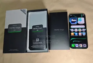 New Infinix Note Edge 256 GB Black