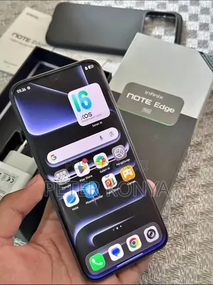 New Infinix Note Edge 256 GB Black