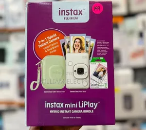 Fujifilm Instax Mini Liplay Hybrid Instant Camera Bundle