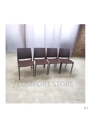 Coffee Brown Gathering Plastic Chairs for Restaurant Bar and Hotel