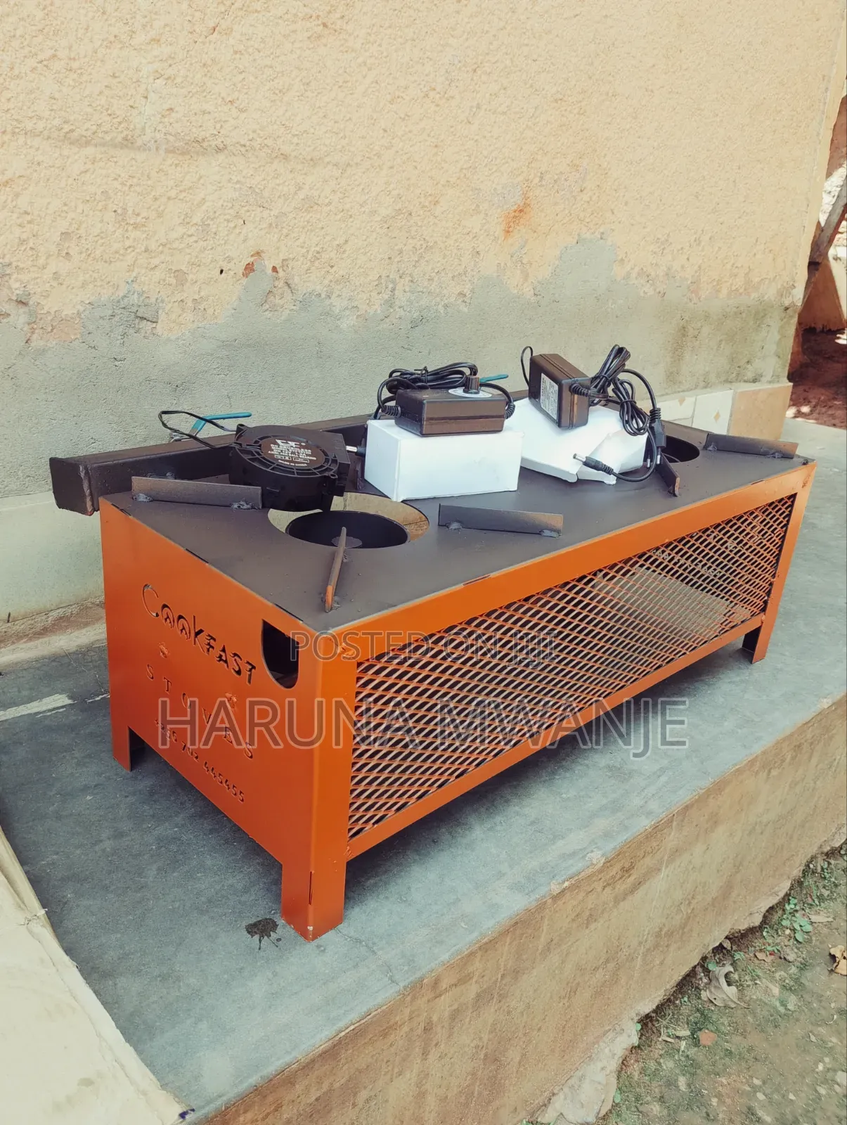Cookfast Using, Used Engine Oil Stove