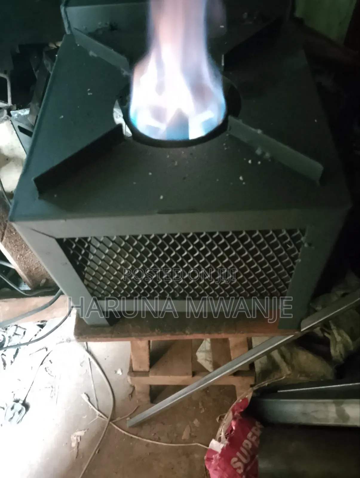 Cookfast Using, Used Engine Oil Stove