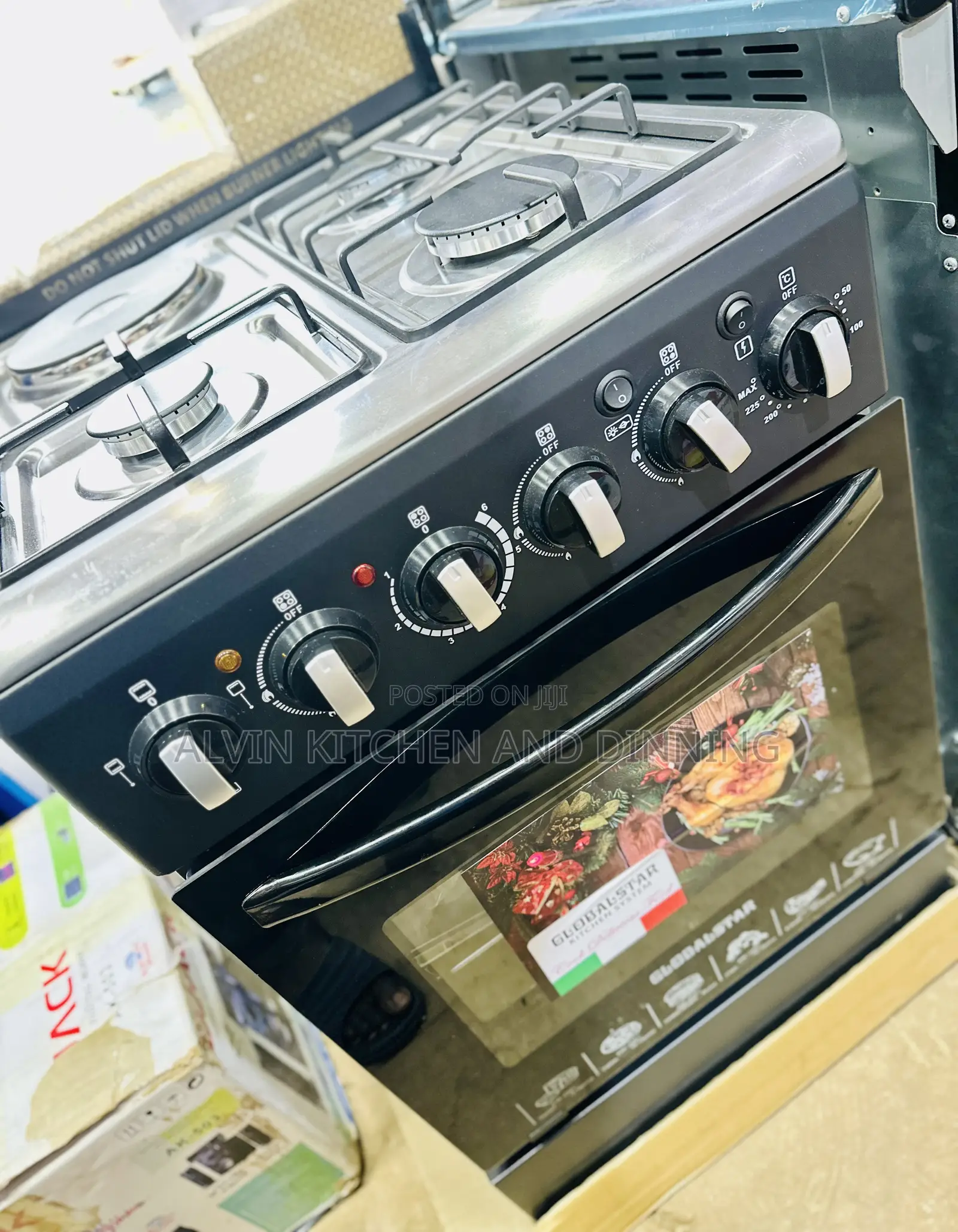 Gas Cooker With Electric Oven 3 + 1