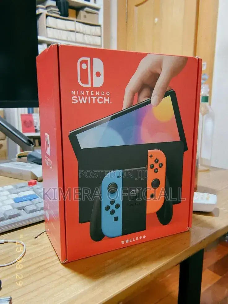 Brand New Nintendo Switch Oled: Play It Everywhere, Even In Class.