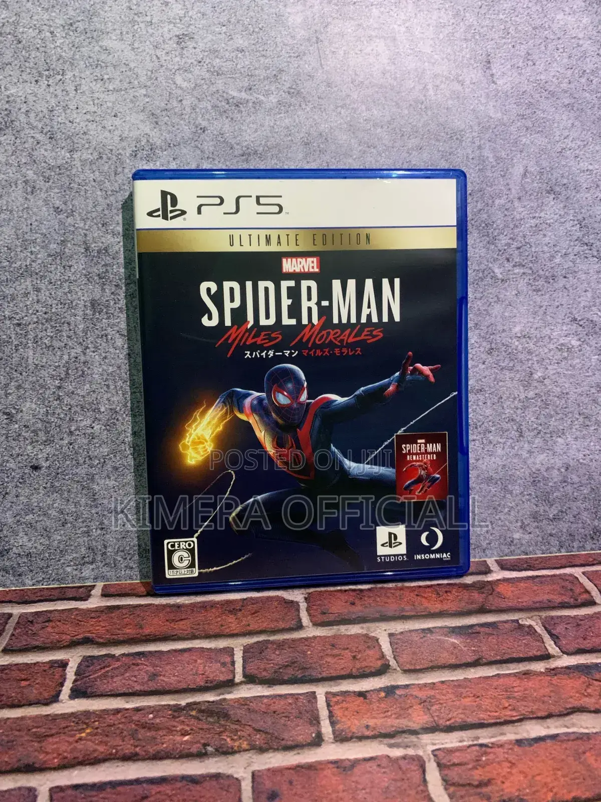 Spiderman Miles Morales Game Cd For Ps5