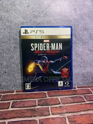 Spiderman Miles Morales Game Cd For Ps5