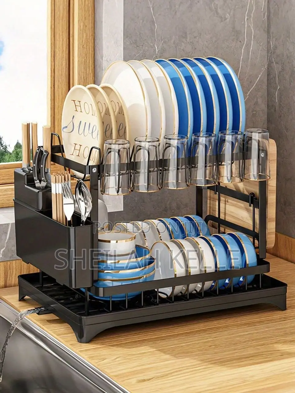 2 Tier Dish Rack
